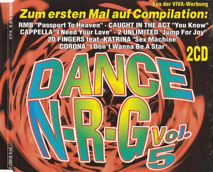 Cabballero, Cappella, RMB - Dance N-R-G Vol. 5