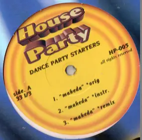 Various Artists - Dance Party Starters
