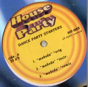 Various Artists - Dance Party Starters