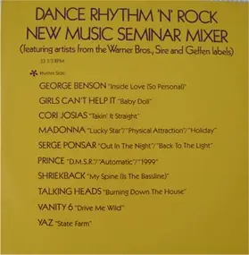 Various Artists - Dance Rhythm 'N' Rock - New Music Seminar Mixer