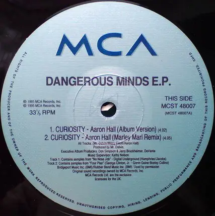 Aaron Hall , DeVante - Dangerous Minds EP