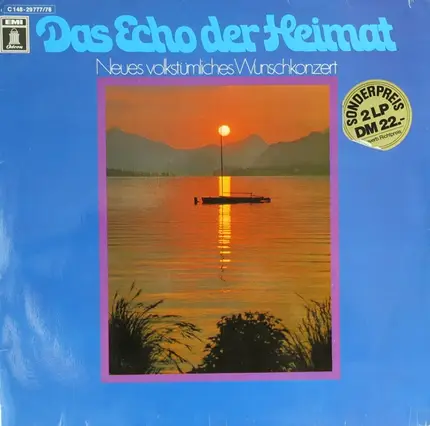 Various - Das Echo Der Heimat (Neues Volkstümliches Wunschkonzert)