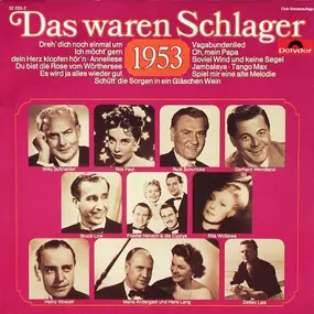 Willy Schneider - Das Waren Schlager 1953