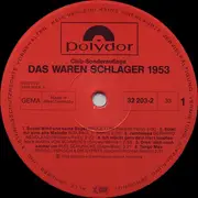 LP - Rita Paul, Willy Schneider, Gerhard Wendland a.o. - Das Waren Schlager 1953