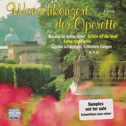Peter Schreier / Anna Moffo a.o. - Das Wunschkonzert Der Operette = The Operetta's Request Concert