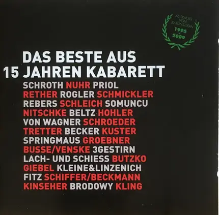 Nuhr, Rogler, Fitz a.o. - Das Beste Aus 15 Jahren Kabarett