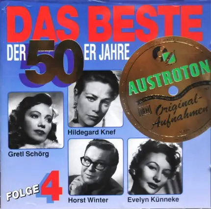 Undine von Medvey , Max Hansen , Lars Kage , a.o. - Das Beste Der 50er Jahre - Folge 4