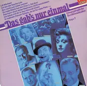 Hans Sohnker - Das Gab's Nur Einmal. Unvergängliche Tonfilmmelodien. Folge 1