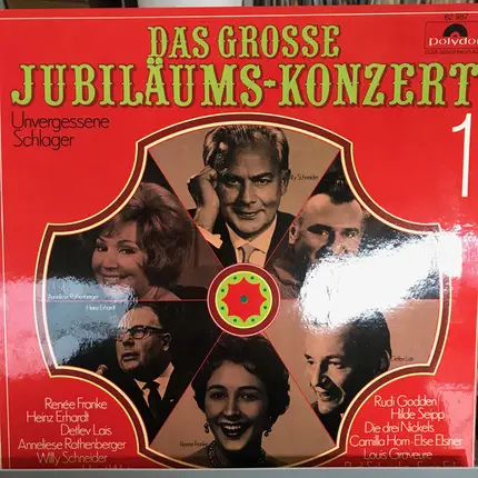 Various - Das Große Jubiläums-Konzert - Unvergessene Schlager