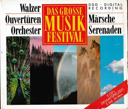 J. Strauss / Offenbach / Tchaikovsky a.o. - Das Grosse Musik Festival (Walzer • Ouvertüren • Orchester • Märsche • Serenaden)