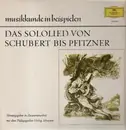 LP - Various - Das Sololied von Schubert bis Pfitzner - + booklet, tulip rim