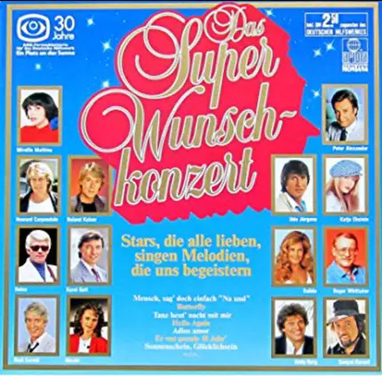 Dalida, Udo Jürgens, Heino a.o. - Das Super Wunschkonzert