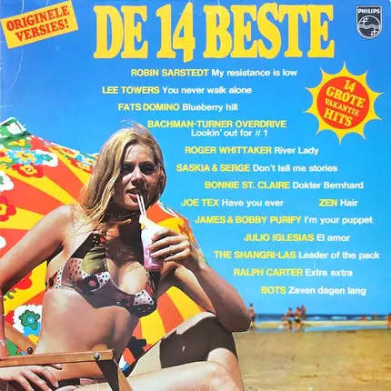 Robin Sarstedt, Lee Towers, a.o. - De 14 Beste (14 Grote Vakantie Hits)