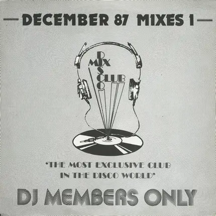 December 87 - Mixes 1 - December 87 - Mixes 1