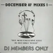 December 87 - Mixes 1 - December 87 - Mixes 1