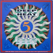 Double LP - Beatmasters, Adeva, 2 In A Room - Deep Heat 5 - Feed The Fever