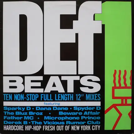 Sparkey D, Dana Dane, a.o. - Def Beats 1