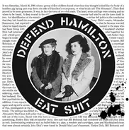 At What Cost, Born Wrong, DEBT'D - Defend Hamilton Eat Shit