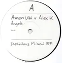2 x 12inch Vinyl Single - Various - Delirious Miami EP