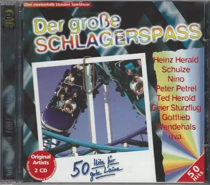 Gottlieb Wendehals, Alex Schulz, Geier Sturzflug a.o. - Der große Schlagerspass