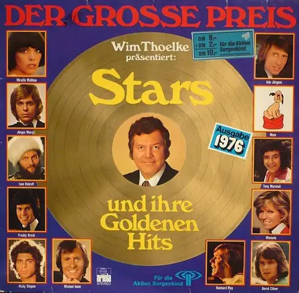 Mireille Mathieu, Jürgen Marcus, Ivan Rebroff... - Der Große Preis - Wim Thoelke Präsentiert: Stars Und Ihre Goldenen Hits, Ausgabe 1976