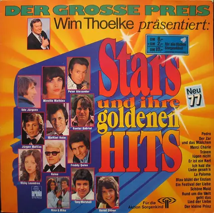 Various - Der Große Preis - Wim Thoelke Präsentiert: Stars Und Ihre Goldenen Hits - Neu '77