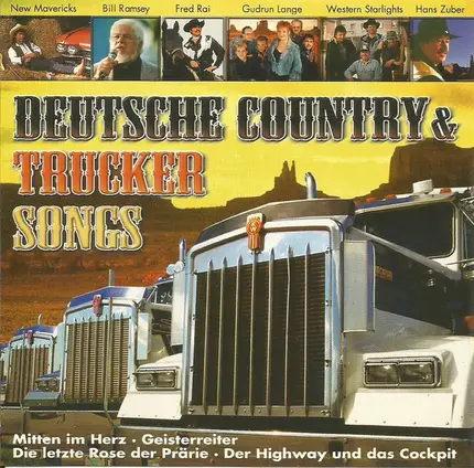 Western Starlights, Gudrun Lange & Kactus a.o. - Deutsche Country & Trucker Songs