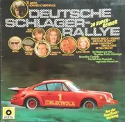 LP - Various - Deutsche Schlager-Rallye - 20 Super-Renner