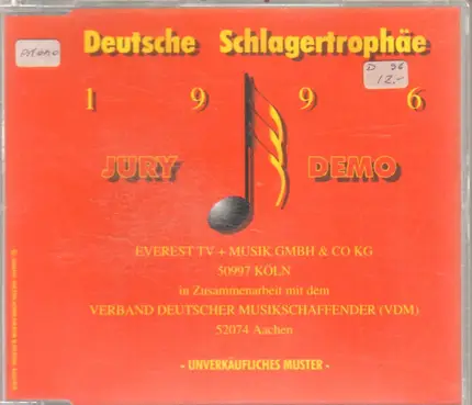 Various - Deutsche Schlagertrophäe 1996