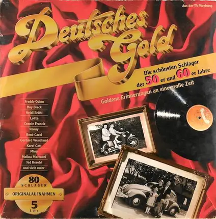Quinn, Andersen, a.o. - Deutsches Gold (Die Schönsten Schlager Der 50er Und 60er Jahre)