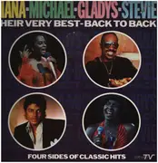 Double LP - Various - Diana - Michael - Gladys - Stevie - Their Very Best - Back To Back