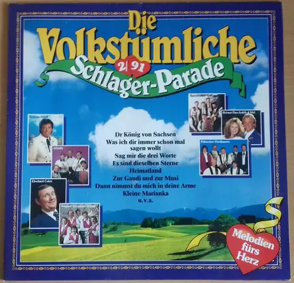 Various - Die Volkstümliche Schlager-Parade 2/91