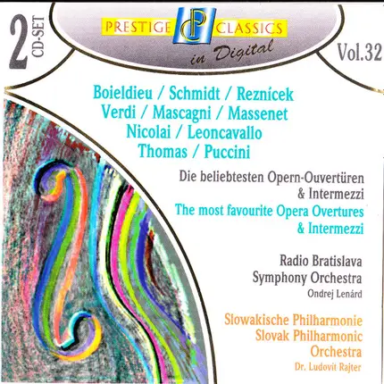 Verdi / Mascagni / Puccini / Mozart a.o. - Die Beliebtesten Opern-Ouvertüren & Intermezzi