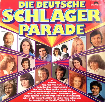 Sabrina, Rebekka a.o. - Die Deutsche Schlagerparade 1976