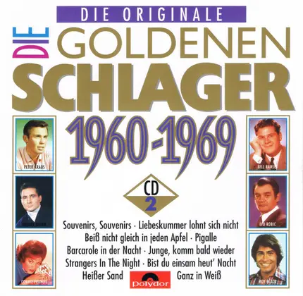 Peter Alexander, Peter Kraus, Bill Ramsey a. o. - Die Goldenen Schlager 1960 - 1969 - CD 2