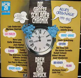 Various Artists - Die Grosse Schlager-Chronik - Dreh Die Uhr Zurück
