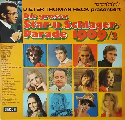 Caterina Valente,Benny Borg, Peggy March a.o. - Die Grosse Star- Und Schlager Parade 1969/3
