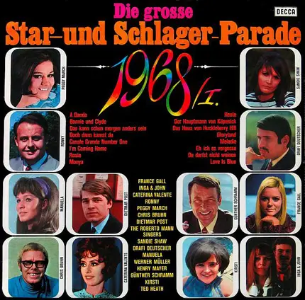 Rosie, Monya, A Banda, a.o. - Die Grosse Star- Und Schlagerparade 1968/I