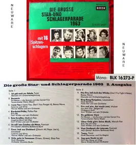 Billy Mo - Die Grosse Star-und Schlagerparade 1963 2. Ausgabe