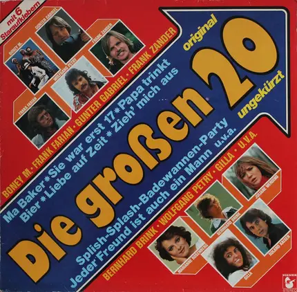 Boney M. / Gilla a.o. - Die Großen 20