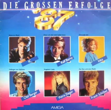 Inka, Olaf Berger, Frank Schöbel, a.o. - Die Großen Erfolge 1987