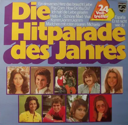 Vicky Leandros / Evita Ramirez / Fresh Cream / Ulli Martin / a.o. - Die Hitparade des Jahres