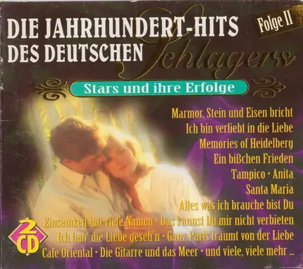 Nicole, Heintje, Conny Froboess a. o. - Die Jahrhundert-Hits Des Deutschen Schlagers - Folge II - Stars Und Ihre Erfolge