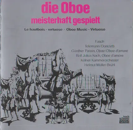 Fasch / Telemann / Donizetti - Die Oboe Meisterhaft Gespielt / Oboe Music - Virtuoso