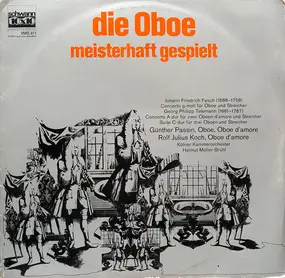 Georg Philipp Telemann - Die Oboe Meisterhaft Gespielt