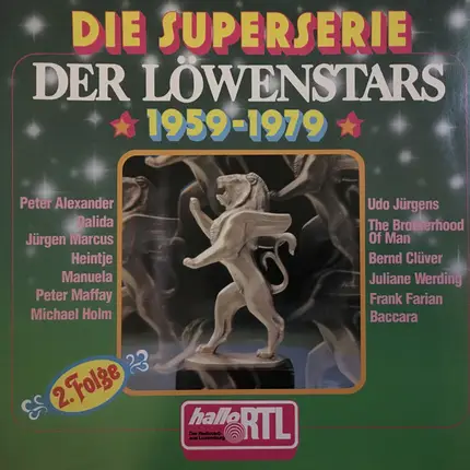Peter Alexander, Udo Jürgens, Dalida - Die Superserie Der Löwenstars 1959-1979 (2. Folge)