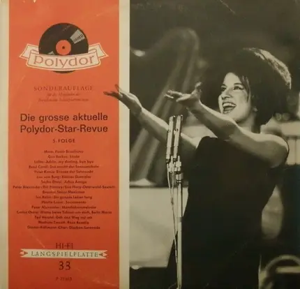 Die Grosse Aktuelle Polydor-Star-Revue - Die Grosse Aktuelle Polydor-Star-Revue - 5. Folge