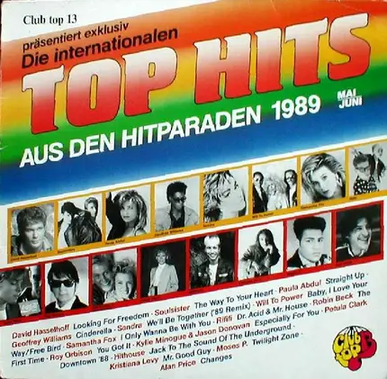 Sandra, Petula Clark, Roy Orbison, a.o. - Die Internationalen Top Hits Mai/Juni 1989