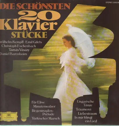 Kempff, Gilels, Eschenbach, Vasary, Barenboim - Die Schönsten 20 Klavierstücke
