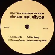 Loose Joints, Lex, a.o. - Disco Not Disco